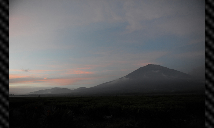 夕暮れのクリンチ山